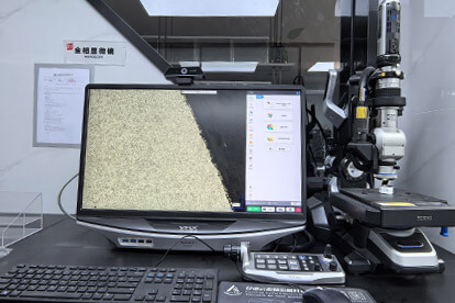 Equipo de prueba y detección metalográfica Figura Medidor metalográfico Keenz