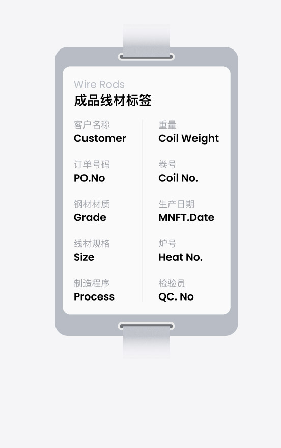 Ejemplo de etiqueta de producto terminado